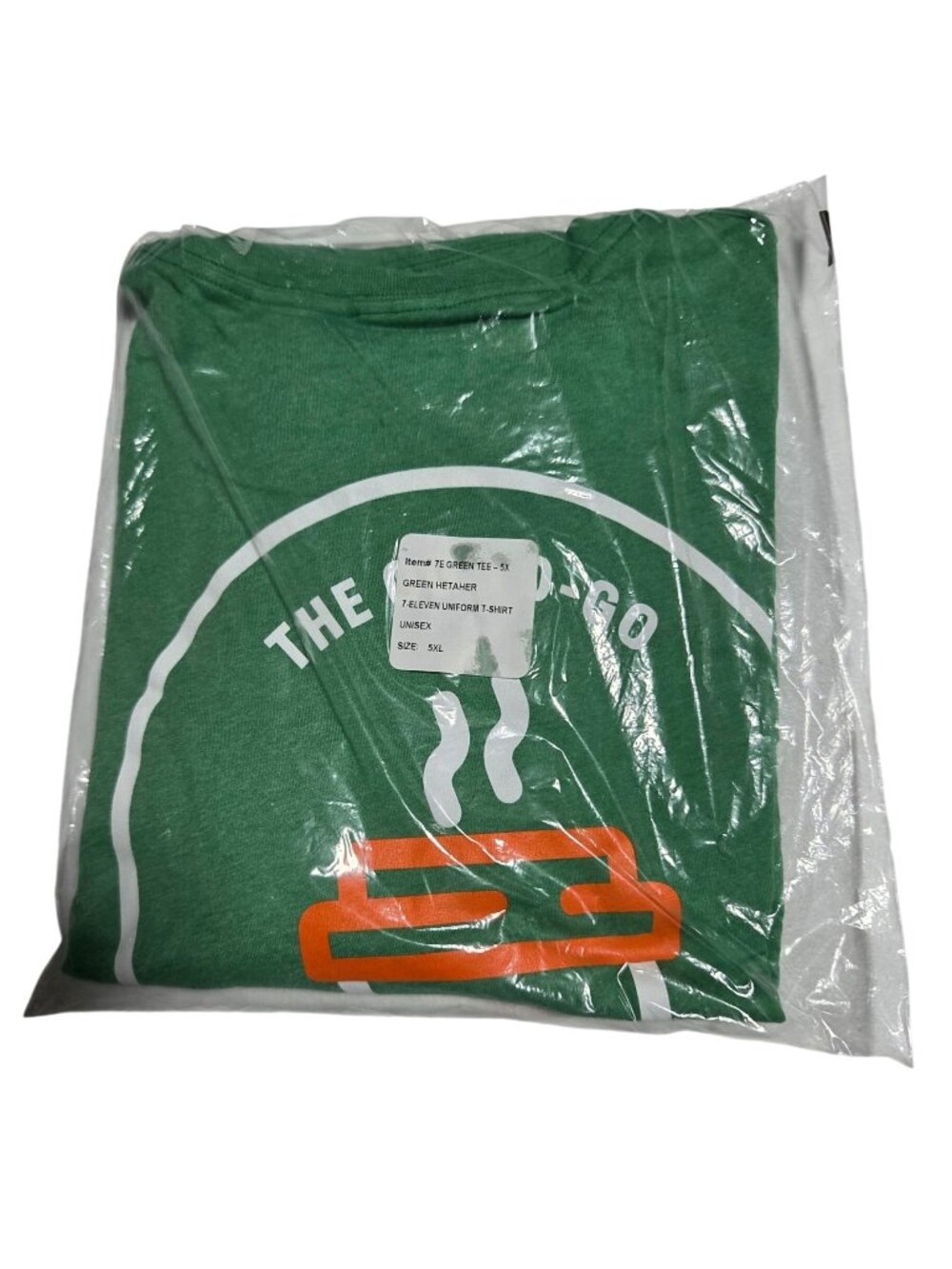 Vintage 7-Eleven T-Shirt Size 5XL Uniform OG To Go Since 1964 Green Short Sleeve